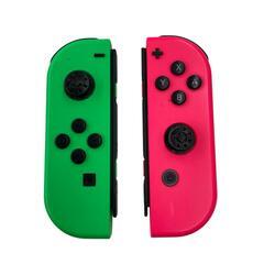 186002 現状品 Nintendo Switch スプラトゥーンカラー Proコントローラー＆ジョイコンセット [250730HM140109]の画像