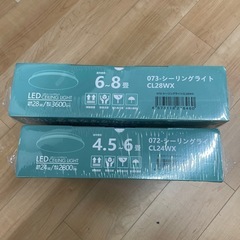 LED シーリングライト　未使用　4.5畳〜8畳　の画像
