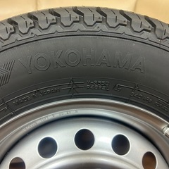 ハイゼットトラック新車外しタイヤ&鉄ホイール
の画像
