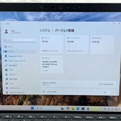 【SIM・美品】0619　Surface Go2 LTE  Office2024 Win11 タブレット マイクロソフト　コンパクトの画像