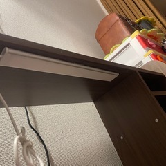 省スペースローデスク（LEDライト付き）の画像