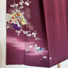 昭和レトロ　色留袖の画像
