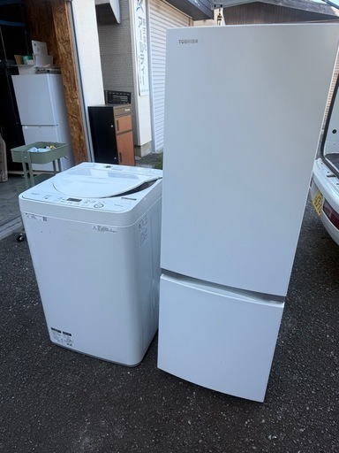 2020年洗濯機　冷蔵庫セット　東芝　シャープ