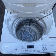 2020年洗濯機　冷蔵庫セット　東芝　シャープの画像