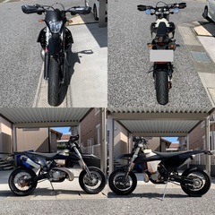 【極上車】2022年式 KTM 250 exc tpi モタードカスタム ノーマルパーツ全部あり 走行2000キロ未満の画像