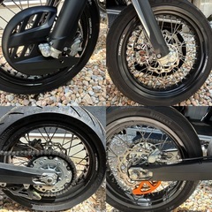 【極上車】2022年式 KTM 250 exc tpi モタードカスタム ノーマルパーツ全部あり 走行2000キロ未満の画像