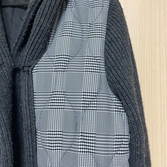 ブージュルード　ドッキング　ニットコートの画像