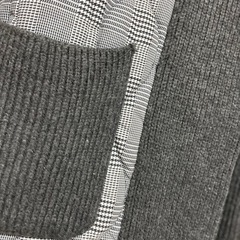 ブージュルード　ドッキング　ニットコートの画像