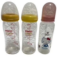 ミルトン 哺乳瓶　セット Pigeon  スヌーピー まとめ売り　の画像