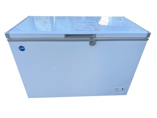 JCM 冷凍ストッカー JCMC-266 W1184×D600×H840 266L 上開き式 冷凍庫 業務用 家庭用 単相100V 中古