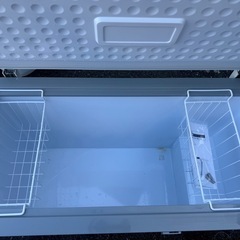 JCM 冷凍ストッカー JCMC-266 W1184×D600×H840 266L 上開き式 冷凍庫 業務用 家庭用 単相100V 中古の画像