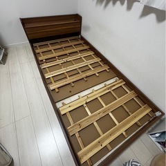 ベッド　シングル　フレームのみ　の画像