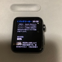人気のNIKE稼働中Apple watchシリーズ3 
42ミリスペースグレーの画像