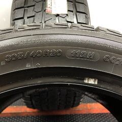 【新品】YOKOHAMA ice GUARD G075 305/40R20 112H 20インチ スタッドレス 2本 23年製 BMW/X5/X6 ポルシェ/カイエンクーペ等　(STY011)の画像