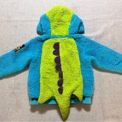 男の子　恐竜パーカー　120cmの画像