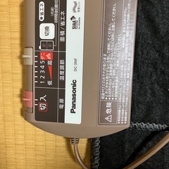 電気カーペットとカバーセットの画像