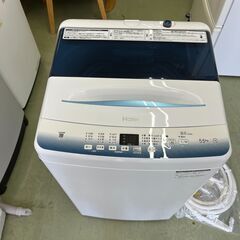 【リサイクルショップ ピカソ 小松原】🌀🌈✨ハイアール 全自動洗濯機【JW-U55LK／5.5kg／2023年製／分解洗浄済み】✨🌈🌀★5465★の画像