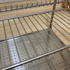【美品】食器棚・水切りラック【引き取り限定】の画像