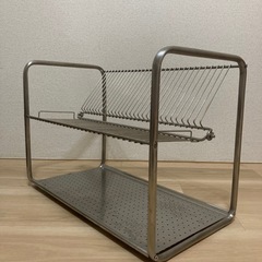 【美品】食器棚・水切りラック【引き取り限定】の画像