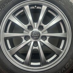 【TOYO GIZ2 195/60R16】スタッドレス【MANARAY SPORT Eurotech 16インチ 6.5J5HPCD114.3+43】21年製 バリ溝 セレナ ラフェスタ等 STH050)の画像