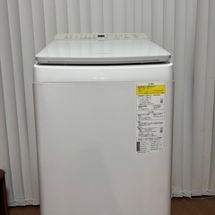 Panasonic縦型洗濯乾燥機 NA-FW80K7 洗濯8kg 乾燥4.5kgの画像