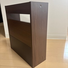 ルーター収納ボックス 木製 配線 隠し コードレスの画像