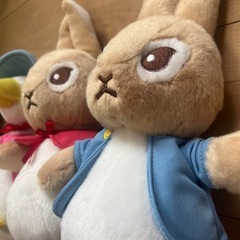 ピーターラビット　ぬいぐるみの画像