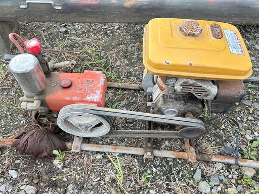 ロビン EH17セット エンジン 動噴 共立 HP-401 高圧洗浄機 動作確認済み