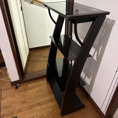 4段３枚ガラス棚の画像
