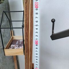 自作の木製立て札×2組、高さ130cm程度の画像