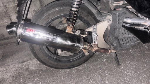 ヨシムラブルーチタンサイレンサーのみのみ