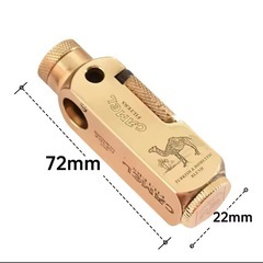camel オイルライター キャメル 真鍮製 刻印の画像