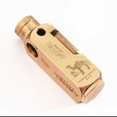 camel オイルライター キャメル 真鍮製 刻印の画像