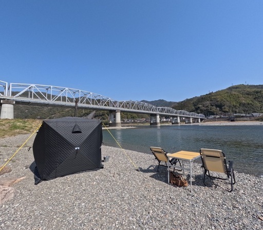 テントサウナ一式（テント本体+ストーブ+
チェア）