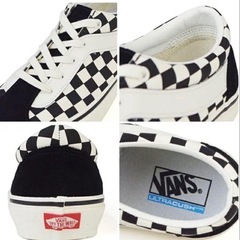 vans bold ni checker　26.5cmの画像