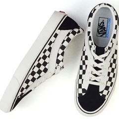 vans bold ni checker　26.5cmの画像