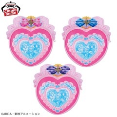 キミとアイドルプリキュア♪ ぬいぐるみポーチ　全3種セット　の画像