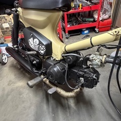 スーパーカブ50スクランブラー仕様の画像