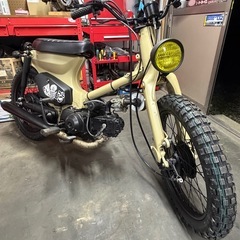 スーパーカブ50スクランブラー仕様の画像