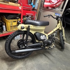 スーパーカブ50スクランブラー仕様の画像