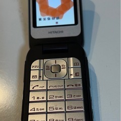 au WIN W61CA 携帯電話 カシオ ガラケー シルバーの画像