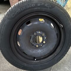 ミニ　純正　スチールホイール付きタイヤ　4本セットの画像