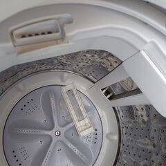 世田谷区近辺配送可能　2018年製　シャープ5.5kg 全自動洗濯機 ES-GE5B-T　コンパクト　幅56㎝×奥行54㎝×高さ89㎝の画像