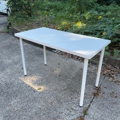 IKEA イケア　LAGKAPTEN ラグカプテン / ADILS オディリス デスク ホワイト 最大荷重: 50 kg  120x60 の画像