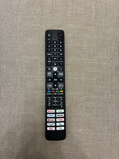 【美品】2024/11購入　40VTCLテレビ　　