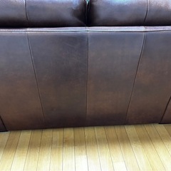 関家具　本革ソファの画像