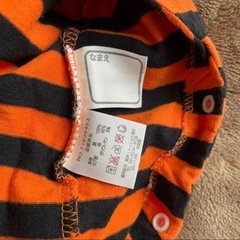 ハロウィン　かぼちゃ🎃仮装　70〜80サイズの画像
