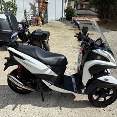 【YAMAHA トリシティ155 ABS付き　側車付き登録　トライク　普通免許の画像