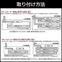 直管LEDランプ 20形相当 G13 昼白色 グロースターター器具専用 ダミースターター付 2本入_LDF20SS・N/8/102P1 06-0917 オーム電機の画像