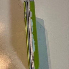 au W61SA SANYO 携帯電話 グリーン ガラケーの画像